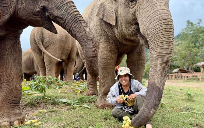 Elefantenflüsterin Saengduean «Lek» Chailert
