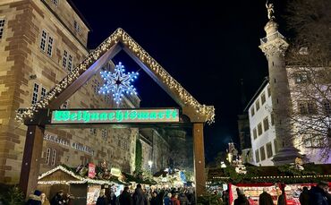 Weihnachtsmarkt Stuttgart Schlossplatz 2023 Symbol Symbolbild Symbolfoto