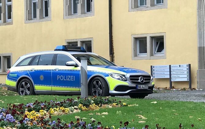 Streifenwagen Polizei ZfP Winnenden Symbolfoto