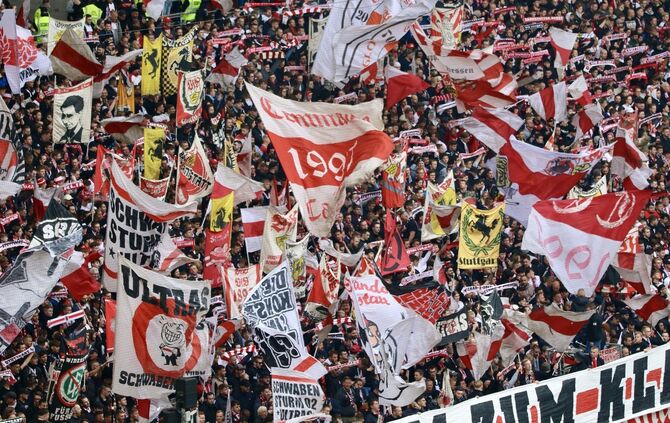 Cannstatter Kurve, Fans, Ultras, VfB-Fans, Fußball-Fans