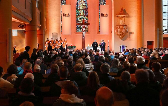 Eröffnung der 67. Aktion von "Brot für die Welt" - Karlsruhe