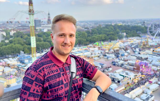 Maurice Kuhn aus Kernen ist Kirmes Influencer