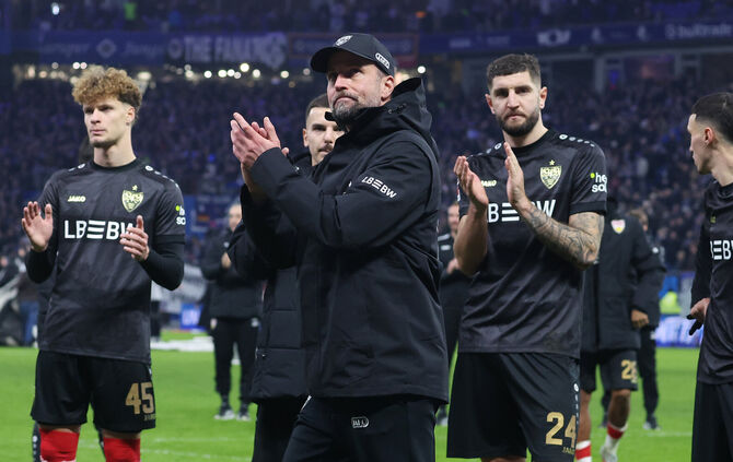 Fußball Hamburger SV vs. VfB Stuttgart