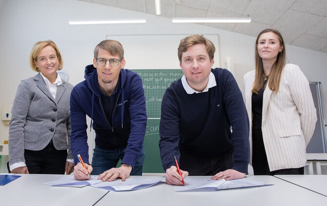 GMS Leutenbach schließt Kooperationsverträge u.a. mit der Fa. Kaysser