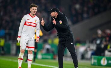 Angelo Stiller und Sebastian Hoeneß