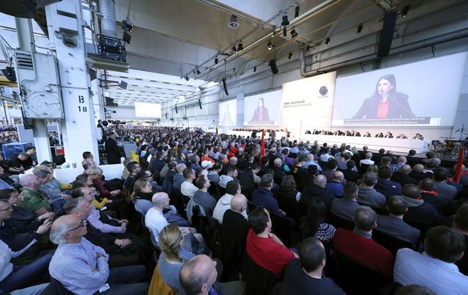 VW-Betriebsratsvorsitzende Daniela Cavallo