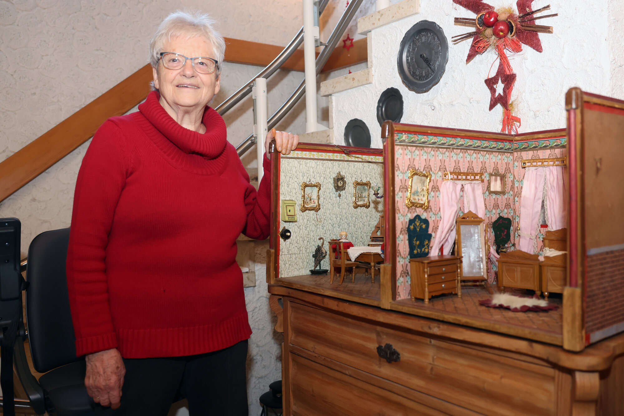 Special Christmas decorations: Beinstein resident shows her mother's ...
