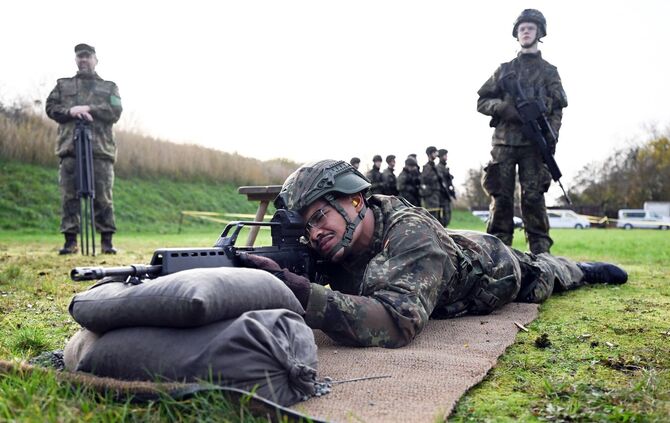 Medientag zur Basisausbildung bei der Bundeswehr