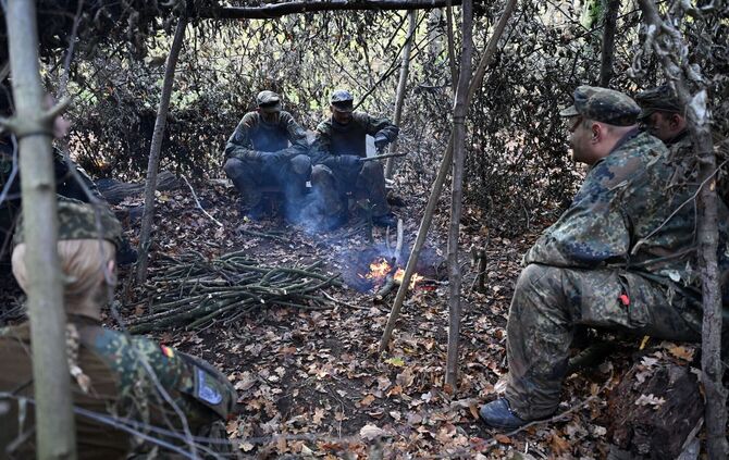 Medientag zur Basisausbildung bei der Bundeswehr