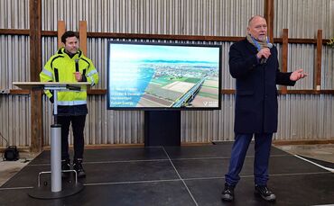 Grundsteinlegung Geothermie- und Lithiumextrationsanlage