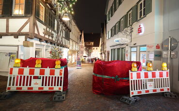 Sicherung Weihnachtsmarkt Waiblingen