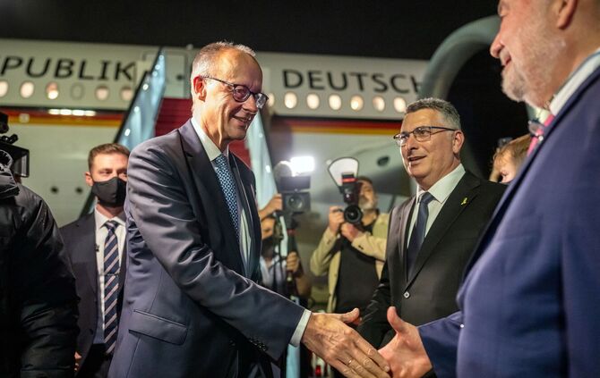 Kanzler Merz in Israel