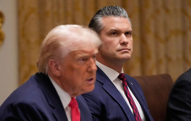 Kabinettssitzung im Weißen Haus