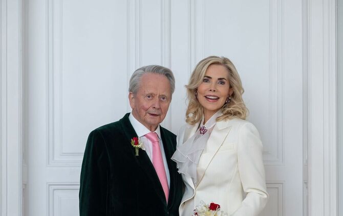 Wolfgang Porsche und Gabriela zu Leiningen haben geheiratet