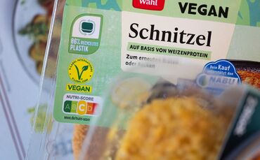 Veggie-Produkte - Veganes Schnitzel