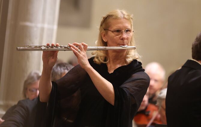 Solistin Andrea Ikker