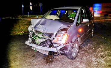 Auffahrunfall, 2 Verletzte, L1150, Schorndorf-Miedelsbach, 08.12.2025.