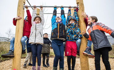 Neuer Spielplatz Wohngebiet Adelsbach