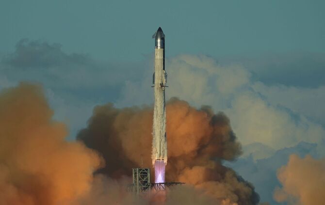 Das Starship der Raumfahrtfirma SpaceX