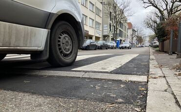 Fronackerstraße Zebrastreifen Verkehrsberuhigung
