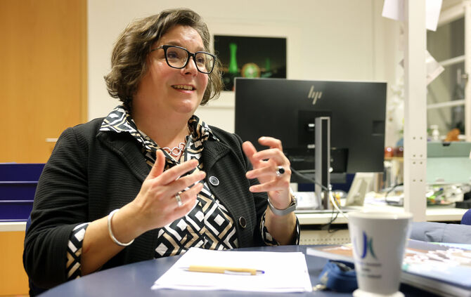 Martina Fehrlen will Bürgermeisterin in Urbach bleiben.