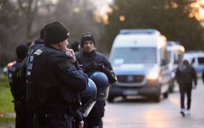 VfB Tel Aviv Stadion Polizei