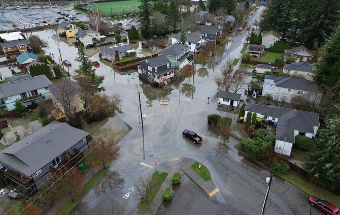 Überschwemmungen im US-Staat Washington