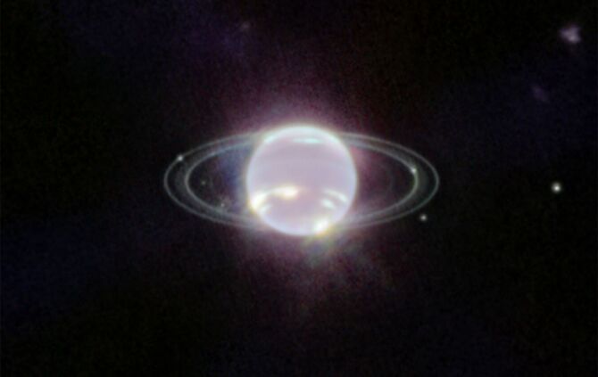 Infrarotaufnahme Neptun