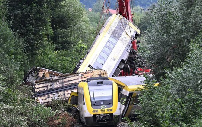 Nach dem Zugunglück in Oberschwaben