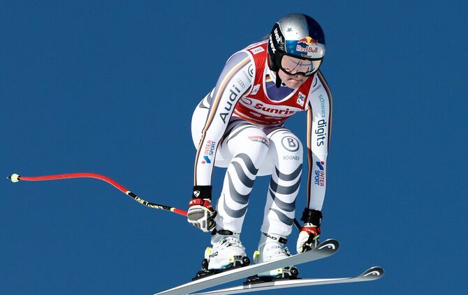 St. Moritz Weltcup Abfahrt