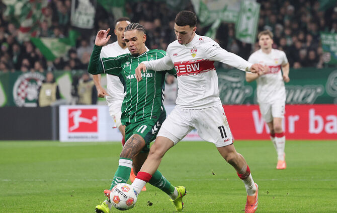 Fussball  SV Werder Bremen  vs. VfB Stuttgart - 1