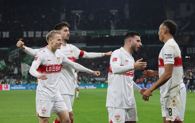 Fussball  SV Werder Bremen  vs. VfB Stuttgart