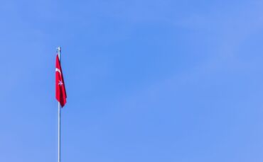 Türkei-Flagge