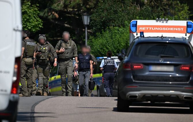 Größerer Polizeieinsatz in Rosengarten