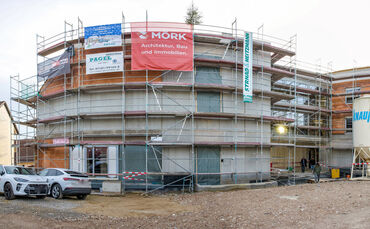 Richtfest neue Ortsmitte Neustadt