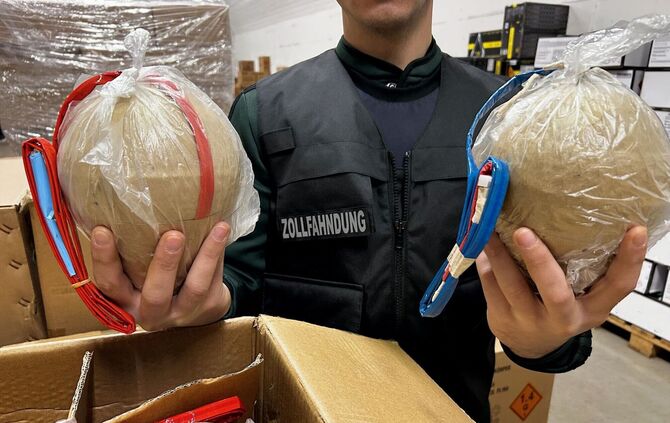 Kugelbomben in Schwaben entdeckt