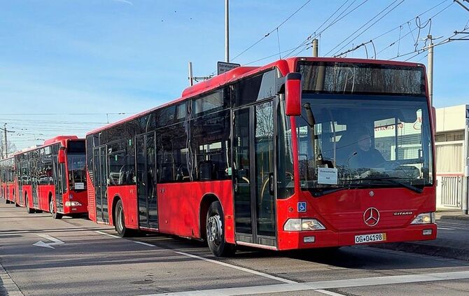 Dieselbusse für Kiew