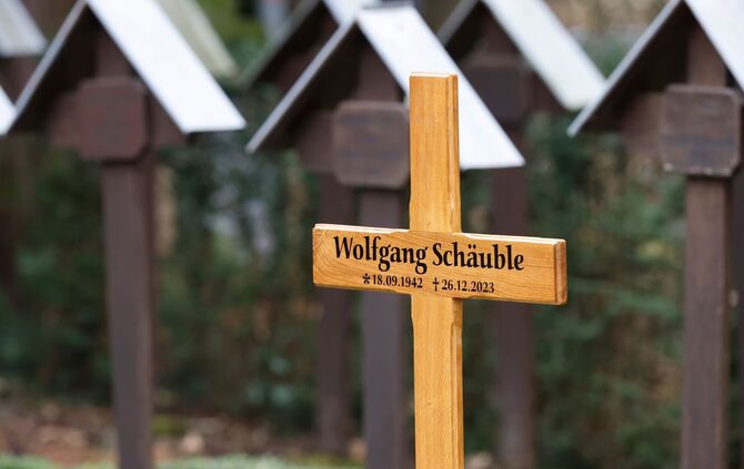 Trauerfeier für Schäuble