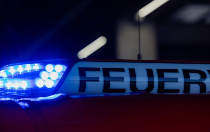 Feuerwehr bei Einsatz