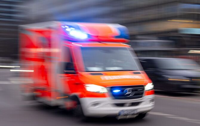 Krankenwagen im Einsatz
