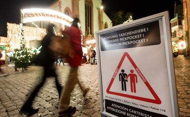 Taschendiebstahl auf Weihnachtsmärkten