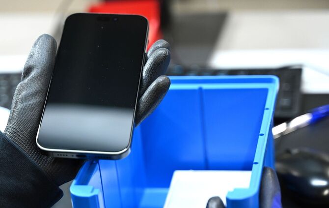 Reparatur von gebrauchter Technik