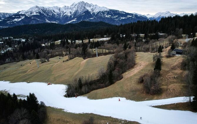 Schneemangel in der Schweiz