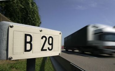 B29 B 29 Bundesstraße Symbol Symbolbild Symbolfoto