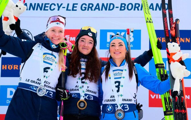 Biathlon-Weltcup in Annecy