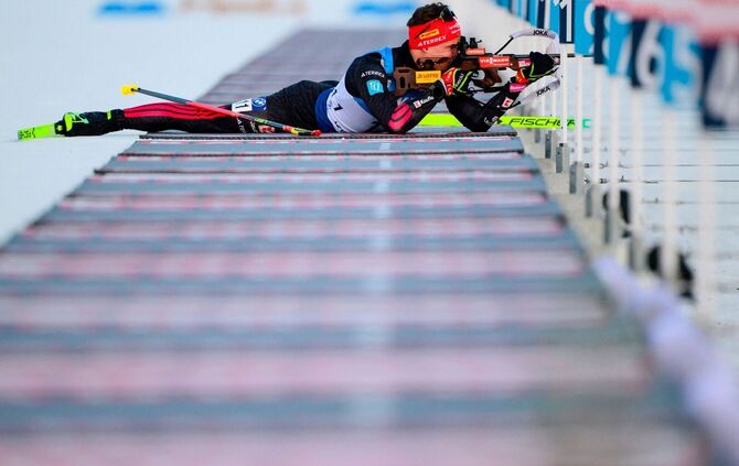 Biathlon-Weltcup in Annecy