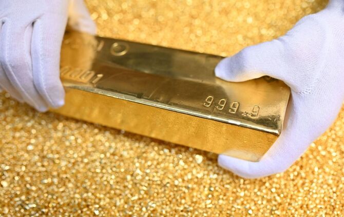 Goldproduktion in Pforzheim