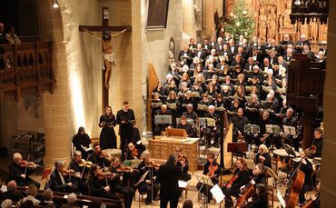 Weihnachtskonzerts der Winnender Kantorei