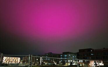 Ungewöhnliches Himmelsleuchten über Stuttgart