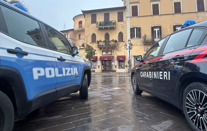 Autos der italienischen Polizei